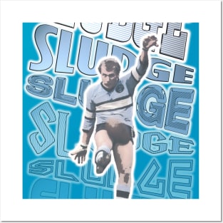 Cronulla Sharks - Steve Rogers - SLUDGE Posters and Art